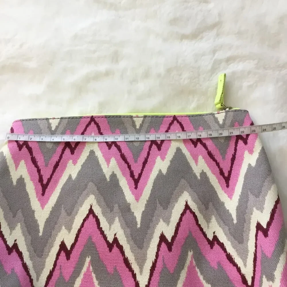 Barney New York Multi Color Makeup Bag